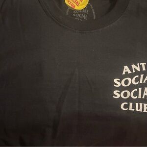 Anti Social Social Club Black Tee